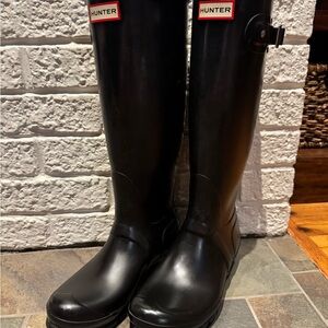 Hunter Classic Black Tall Boots